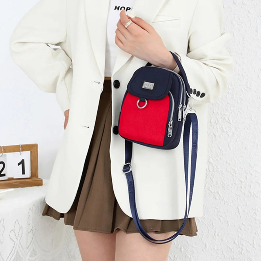 Icone™ ChicBag - Vandtæt crossbody-taske i Oxford-stof