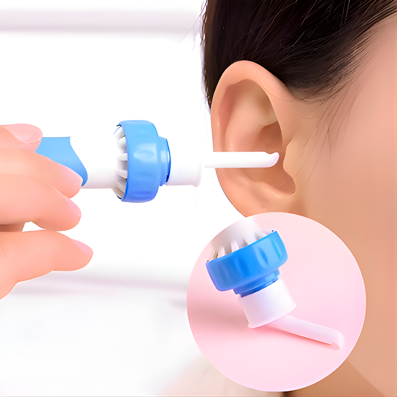 EarCleaner 1+1 GRATIS: Skånsom Bærbar Ørerenser Med Vakuumsugning
