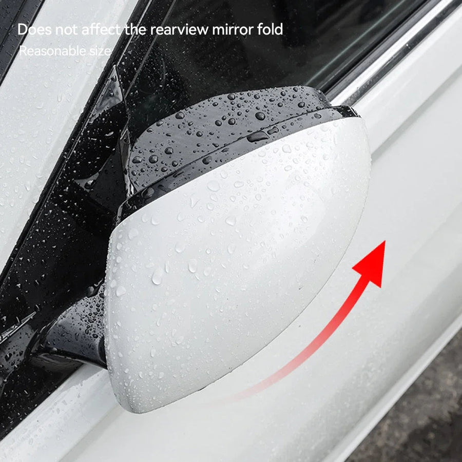 MirrorVisors 1+1 GRATIS: Regnskærm til Sidespejle med Blind Vinkel-funktion