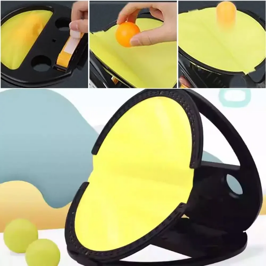 Kletshuts™ CatchBall 1+1 GRATIS - Sjovt Kast-og-Fang Boldspil Til Indendørs Og Udendørs Leg