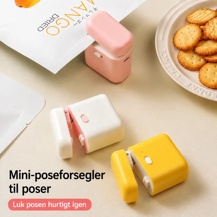 Mini-poseforsegler til poser