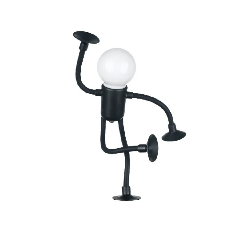 Ledsen™ FigureLamp 1+1 GRATIS: Natlampe med Blødt Lys og Fleksibel Figur