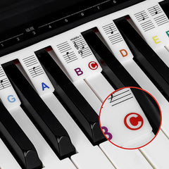 KeyboardLabel – Aftagelige silikonenoder til klaver og keyboard