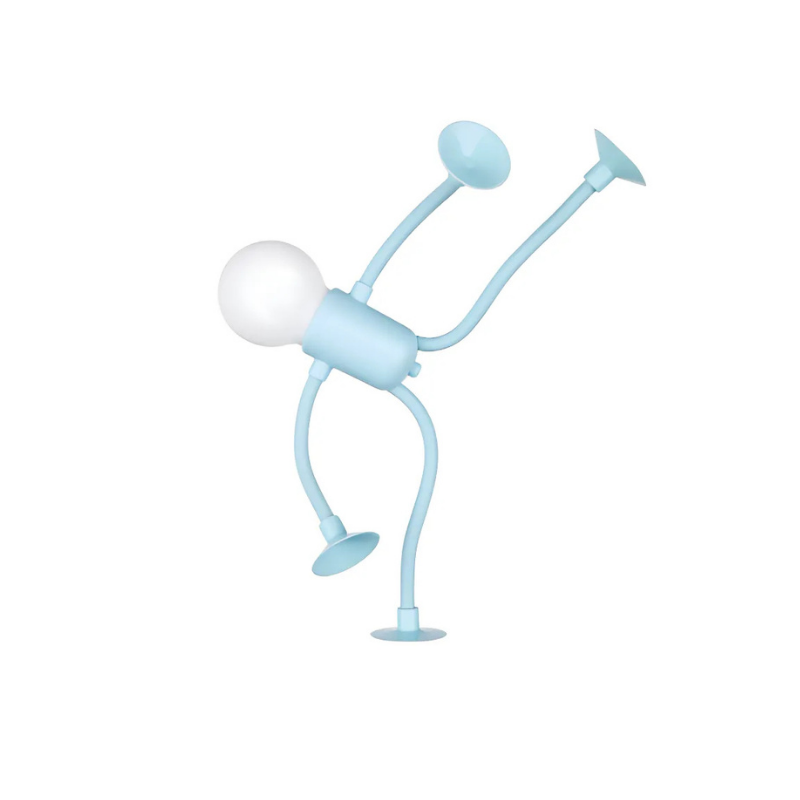 Ledsen™ FigureLamp 1+1 GRATIS: Natlampe med Blødt Lys og Fleksibel Figur