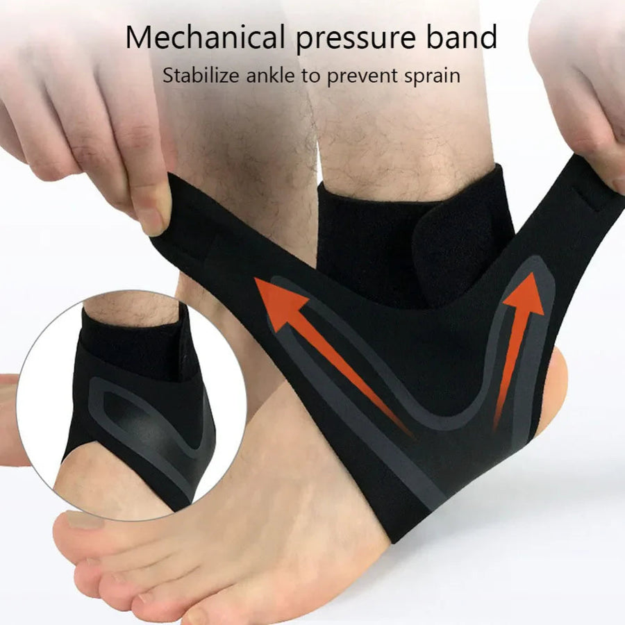 Happy™ AnkleSleeve 1+1 GRATIS: Lindring og Støtte til Anklen