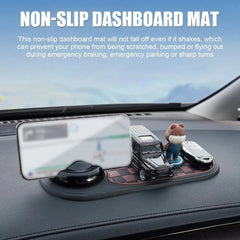 Holder360° DashboardMat 1+1 GRATIS: Universel Antiskrid Instrumentbræt Telefonholder Måtte