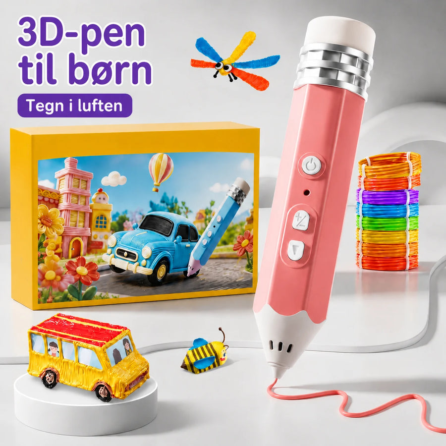 3D-pen til børn med lav temperatur