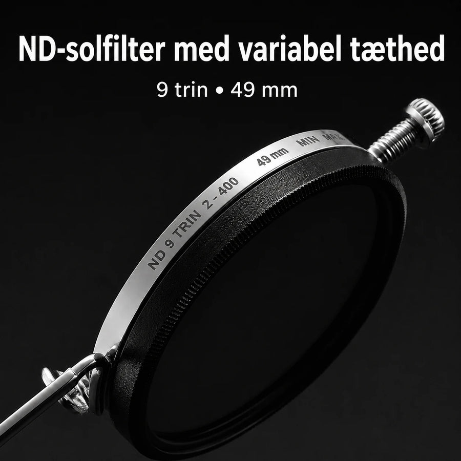 Justerbare polariserede ND-solbriller med 9 indstillinger
