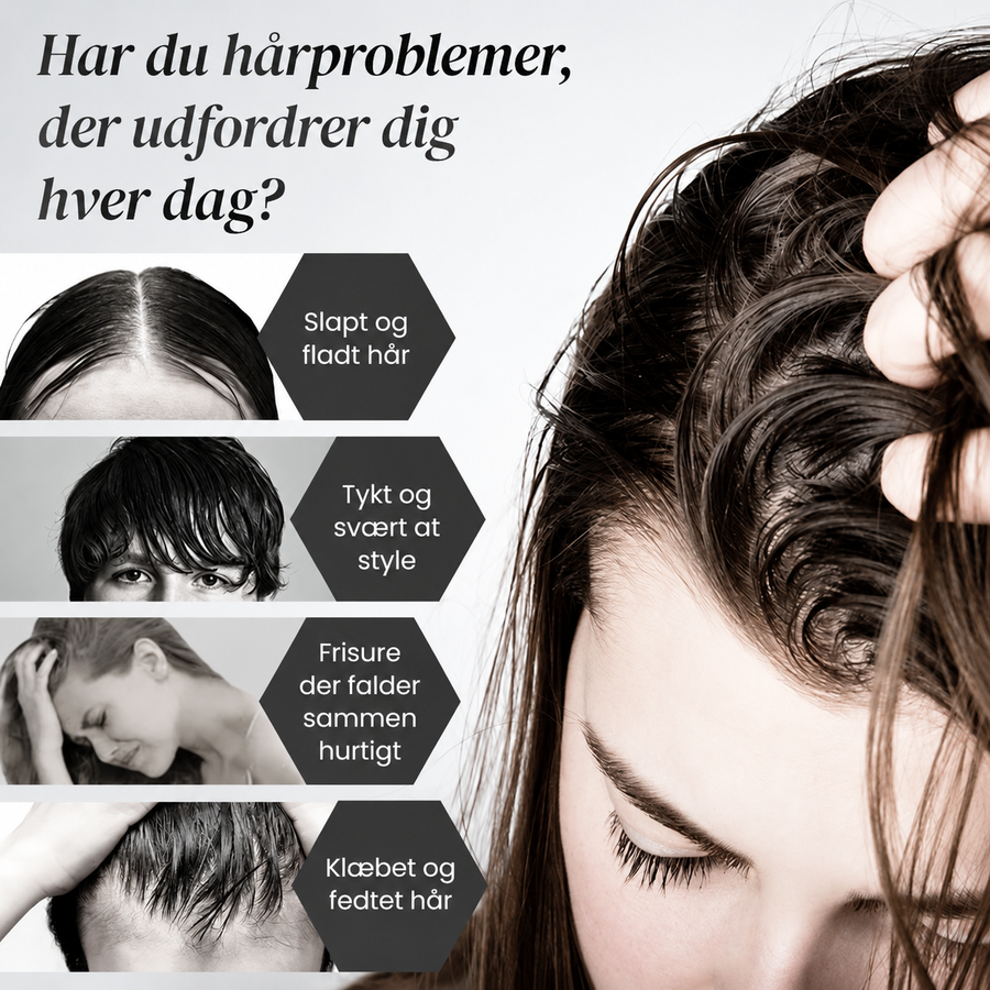 Opfriskende stylingspray til fedtet og fladt hår