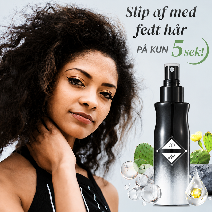 Opfriskende stylingspray til fedtet og fladt hår